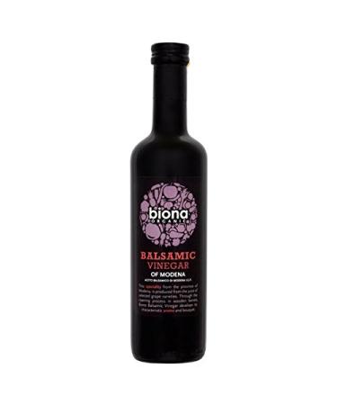 Biona Organic balsamic Vinegar- Aceto Balsamico di Modena Aged in oak barrels 500ml