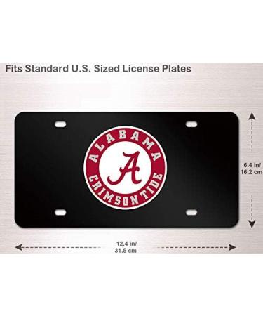 LoveFang High-Grade Alabama Crimson Tide License Plate Cover - Personalize Your US Standard License Plate with M-XL Cover - Buy Online on GoSupps.com
