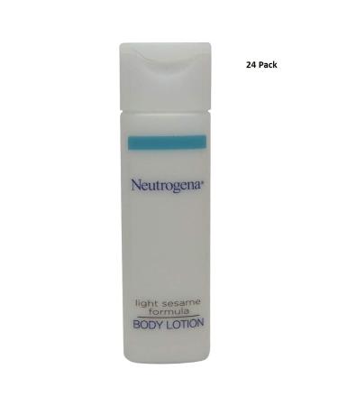 Neutrogena Body Lotion 0.8 oz Travel Size Bottles - Lot of 24 (19.2 oz Total) - Buy Online on GoSupps.com