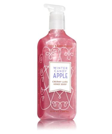 Bath Body Winter Candy Apple Gentle Gel Hand Soap - 8 Fl Oz - Scented with Natural Essential Oils