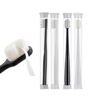 4 piece manual toothbrush extra 20 000 bristles soft bristle toothbrush soft micro nano manual toothbrush for fragile gums adult children
