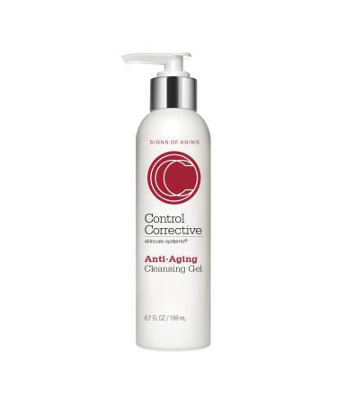 CONTROL CORRECTIVE Anti-Aging Cleansing Gel  6.7 Fl Oz - An Advanced  Peptide-Infused Gentle Gel Cleanser That Helps Clarify And Balance The Complexion  Comforting  Calendula Flower  Witch Hazel