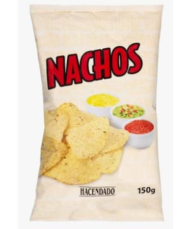 Hacendado Nachos de Ma s Croustillants Ap ritif Sal 150g Sachet Fra cheur Sans Gluten Texture Croquante Format Familial Pack 6