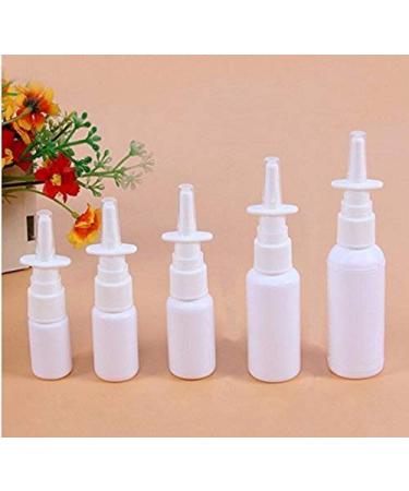20pcs 50ml White Plastic Refillable Nasal Spray Bottles - Set of 20 Empty Containers - Buy Online on GoSupps.com
