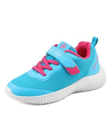 DREAM PAIRS Boys Girls Tennis Running Shoes Lightweight Breathable Athletic Sports Sneakers 11 Little Kid Baby/Blue