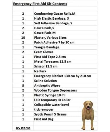 Rayco Pet First Aid Kit - 2021 Updated Version | Essential Supplies for Pet Emergencies - Buy Online on GoSupps.com