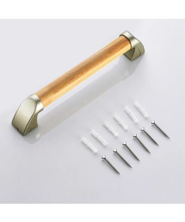 Shower Grab Bar Wooden Safety Hand Bathroom Anti Slip Grab Handle 13.4inch - Buy Online on GoSupps.com