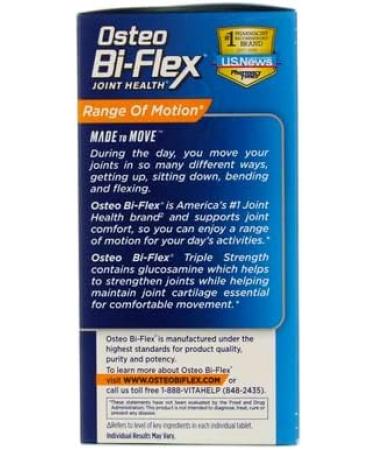 Osteo Bi-Flex Triple Strength 80ct - Joint Health Supplement - Buy Online on GoSupps.com
