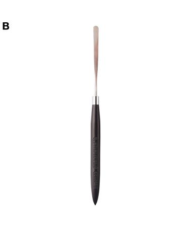 YOXIER Convenient Nail Manicure Glue Mixing Stick Professional Art Tools Stainless Steel Area Easy to Clean Eco-friendly Sandalwood Pen Women B - Buy Online on GoSupps.com