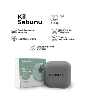 Organic Clay Soap Natural Pore Firming & Moisturizing 120g | International Shipping Available - Buy Online on GoSupps.com