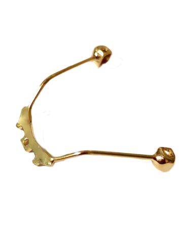 Wekiva replacement nose cushion holder made of metal nose bridge metal straps nose bridge glasses frame screwable nasal cushion arm replacement glasses repair set gold