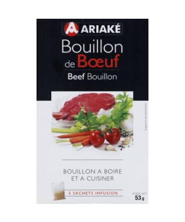 Ariak Ariak Beef Broth - Packaging - 5 sachets of 11g