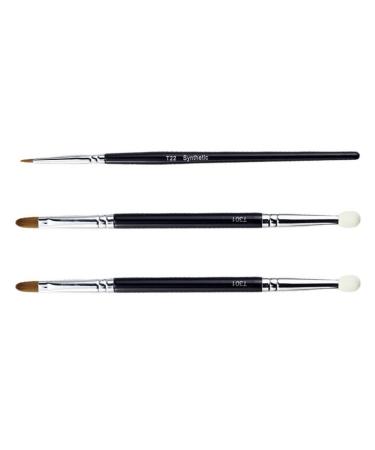 Healeved 1 Set Concealer Brush Small Conceal Brush Dark Circle Concealing Eyeliner Makeup Supplies Practical Cosmetics Face Concealer Double-head Sponge Brush Travel Makeup Portable Makeup