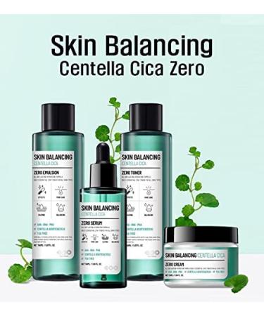 SKIN Balancing Centella Cica Zero Facial Cream 1.76 oz | AHA BHA PHA & Teatree | Soothing & Moisturizing Korean Skincare for Sensitive Skin - Buy Online on GoSupps.com