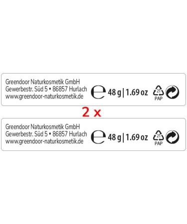 Buy Greenendoor 2 Pack Hair Conditioner Bar - Natural Silicone-Free Anti-Frizz Silky Gloss & Gentle Fragrance - 96g for Healthy Hair - Buy Online on GoSupps.com