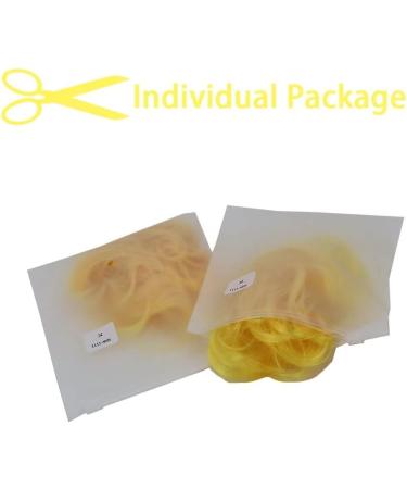 iLUU Yellow Scrunchy Updo Wavy Hair Bun Messy Elastic Chignons Synthetic Hairpiece Wig Curly Hair Extension Scrunchies for Women Girl (#2C Bright Yellow 2pcs/pack) #2C-yellow - Buy Online on GoSupps.com