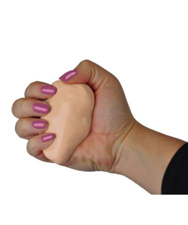 Blue Jay an Elite Healthcare Brand Squeeze 4 Strength Hand Therapy Putty - Therapeutic Hand Putty for Fingers - Grip Strength Exercises Putty Made of Firm - Medical Putty - Dark Beige 1 Pound