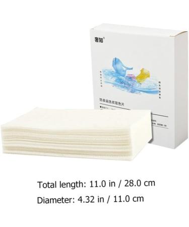 Sosoport 2 Boxes Absorbing Film Washing Supplies Dyeing Proof Cloth Clothes Stain Remover Laundry Detergent Color Saving Color Brightener Non-woven Fabric White Boxed Washing Machine - Buy Online on GoSupps.com