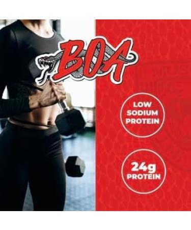 BOA Isolate Protein with Vitamin B6 and Zinc - Low-Sodium Whey Protein Isolate 25g of Protein per Scoop - (Creamy Vanilla - 40 Servings) - Buy Online on GoSupps.com