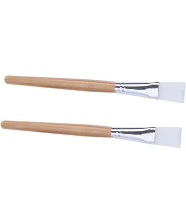 FRCOLOR Lip Brush Soft Synthetic brush to apply Soft brush DIY Application brush for Wooden blindfold Lip Scrubber Brush - Buy Online on GoSupps.com