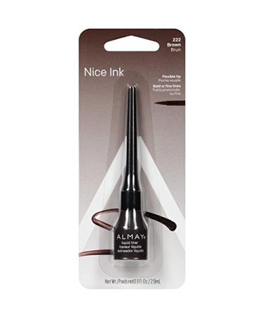 Almay Liquid Eyeliner Brown 222 0.1-Ounce Package