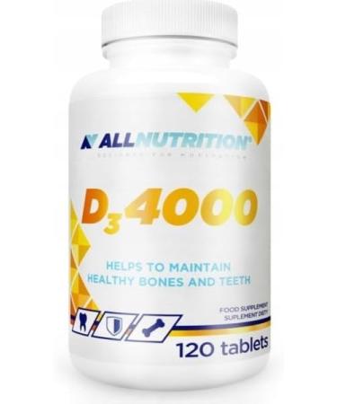 Allnutrition Vit D3 4000-120 tabs - Buy Online on GoSupps.com