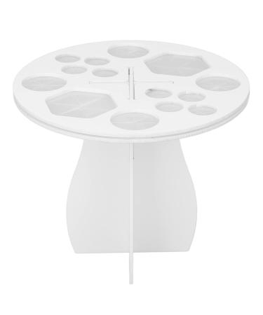 Buy Makeup Brush Drying Rack - 14 Holes Multifunctional Makeup Brush Holder (White) - International Shipping Available - Buy Online on GoSupps.com