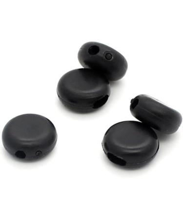 Beaupretty 300 Piece Adjustable Mask Cable Clips - Spring Ear Hook Support for Mask | Silicone Round Cord Clips - Perfect for International Shipping - Buy Online on GoSupps.com