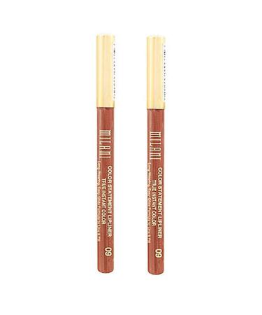 Pack of 2 Milani Color Statement Lipliner Spice 09