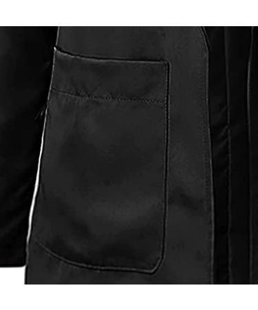 Women Blazer Casual Open Front Long Sleeve Notch Collar Office Suit Jacket Cozy Lightweight Work Blazers Jacket Black Medium - Buy Online on GoSupps.com