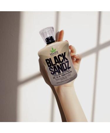 Hempz Black Sandz Black Bronzer with DHA & Cosmetic Bronzer 13.5oz - Buy Online on GoSupps.com