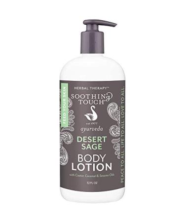 Soothing Touch  Ayurveda Body Lotion - DESERT SAGE / 32 oz.