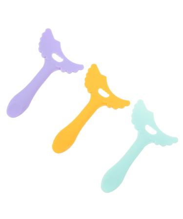 Balacoo 3 Pcs Eyeshadow Tools Eyeliner Tool for Makeup Reusable Eyeliner Tool Eye Shadow Eyelash Applicator