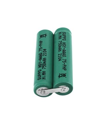 Original HSY-AAA0.75-PHP for Electric Shaver Batteries SUPPO 2.4V 750mAh Ni-MH Battery