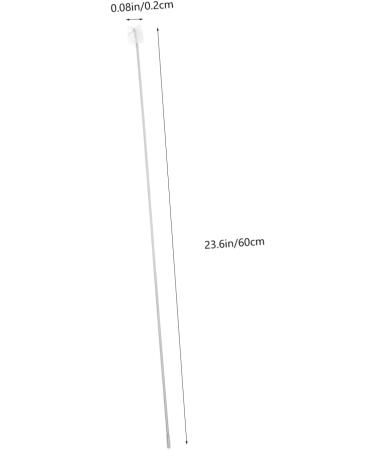 Healifty 2pcs Hose Brush Straw Cleaner Brush Drainage Cleaner Brush Tube Hose Cleaning Brush Flexible Spring Silverx2pcs 60X0.2X0.2CMx2pcs - Buy Online on GoSupps.com