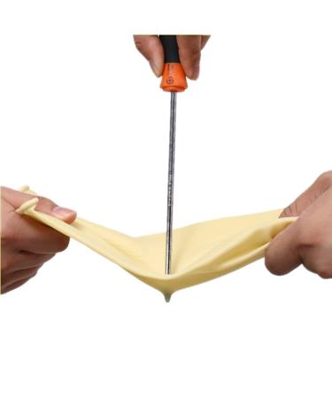 Premium Long Rubber Household Gloves | Reusable Cleaning & Garden Gloves (Beige Size M) - Perfect for Car Wash & Work - Buy Online on GoSupps.com