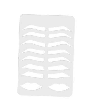 DRESSOOS Eyebrow Stencil Plate Eyebrow Shape Mold Eyebrow Drawing Mold Makeup Tool Make up