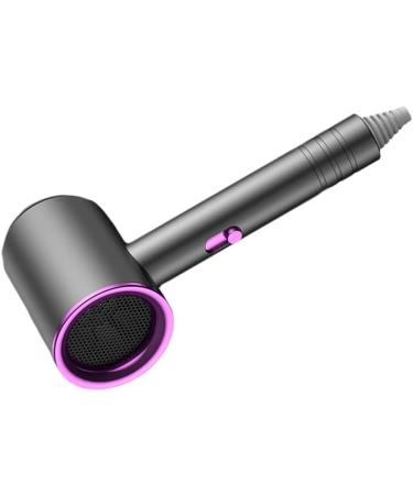 Hair Drying Towels Rotatable Nozzle Hair Drier Fast Drying Folding Design ABS PP Portable Powerful Blow Dryer for Home Salon Hair Drier Professional Mute 360 Degree (Grey with Blue Light) - Buy Online on GoSupps.com