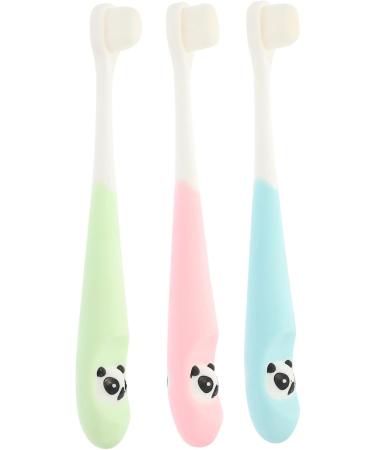 Gleavi 12 STK Children's Travel Toothbrush Set - Mini Disposable Toothbrushes for Kids | Perfect Baby Gift ABS Teeth Cleaning Brush - Buy Online on GoSupps.com
