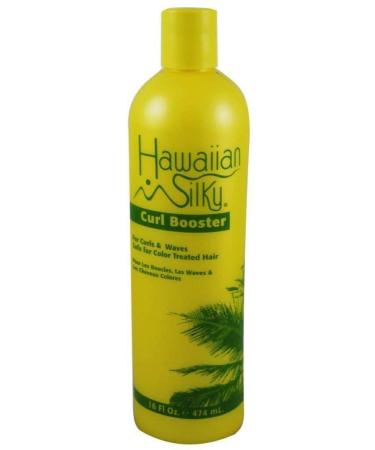 Hawaiian Silky CURL BOOSTER pour CURLS & WAVES SAFE POUR CHEVEUX COLOREES 16OZ - CONDITIONNEUR en leave-in 473.1736 ml