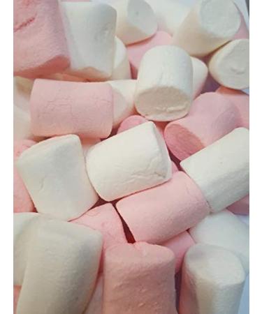 Roch Sweets Big Pink and White Marshmallows HALAL (1000g)