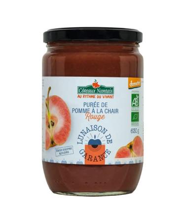 Côteaux Nantais - Demeter red flesh apple puree 630g - unit