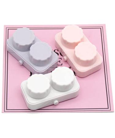 Mobeon contact lens container Easy fashionable contact lens container 3er contact lenses case.