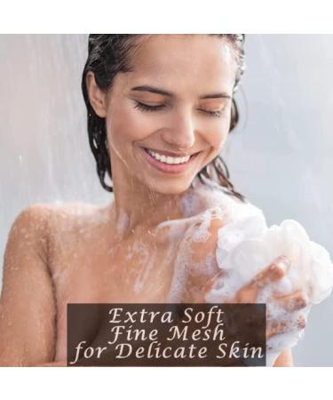 16 Pack Kids Bath Loofah Shower Sponge Set - Gentle Body Scrubber Exfoliator for Small Hands - Bath Pouf Scrubber Balls - Buy Online on GoSupps.com