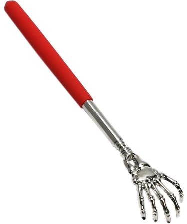 LANCHEN Stainless Steel Telescopic Back Scratcher - Portable Claw Massager for Blood Circulation & Relaxation - Buy Online on GoSupps.com