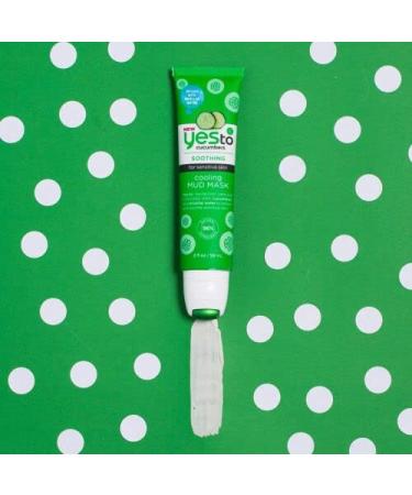 Yes To Cucumbers Soothing Cooling Mud Mask for Sensitive Skin - 2oz | Shop Internationally - Buy Online on GoSupps.com