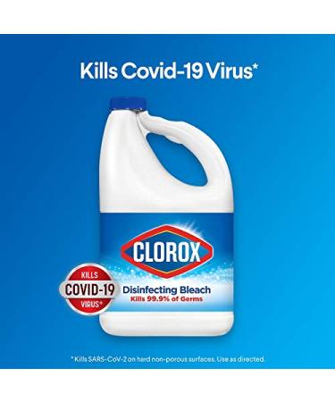 Clorox Disinfecting Bleach Regular - 121 fl oz - Powerful Household Cleaner - Buy Online on GoSupps.com
