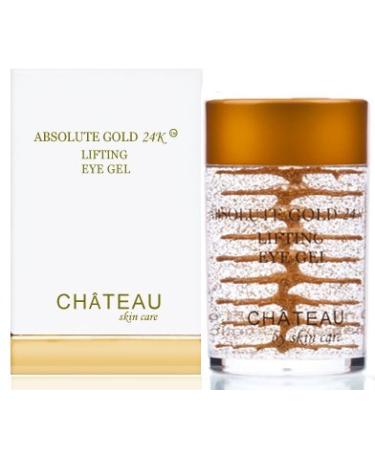 Absolute Gold 24K Lifting Eye Gel - 24 KARAT GOLD  SILK PEPTIDES and HYALURONIC ACID. 1 fl.oz-30 ml. (Fragrance Free  Cruelty Free  Paraben Free  Petroleum Free.) - Buy Online on GoSupps.com