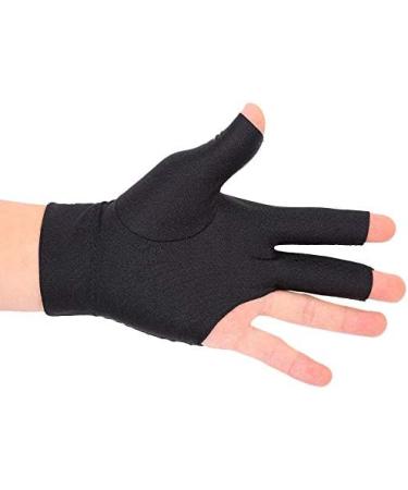 EJOYOUS Billiard Gloves - 2 Piece Unisex Stretchy 3 Finger Snooker Queue Gloves for Ultimate Control - Buy Online on GoSupps.com
