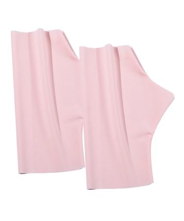 FRCOLOR 4 Pairs Ice Silk Nail Gloves fingerless protection gloves anti UV hands gloves UV gloves for nails gel manicure gloves manicure gloves UV protection Anti-UV sleeve Nylon Miss - Buy Online on GoSupps.com